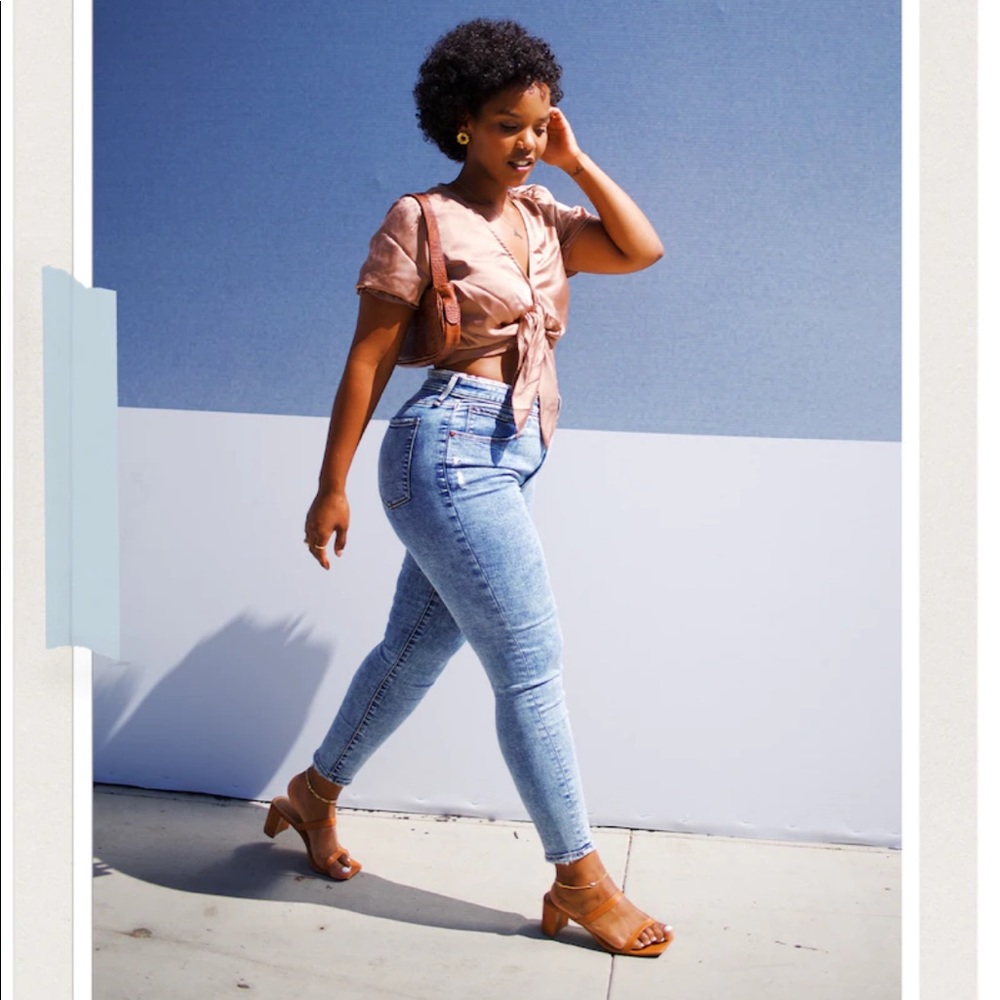 Curve love super skinny ankle jeans